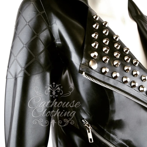 CATHOUSE CLOTHING - MERCURY BIKER JACKET - size small - Picture 2 of 6